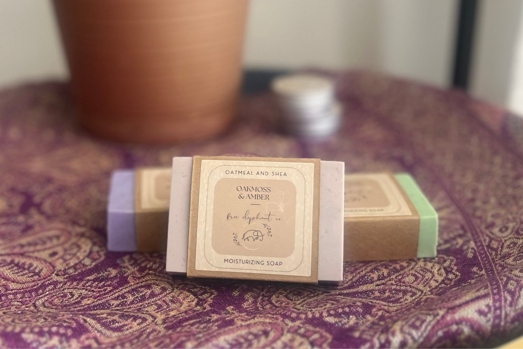 Oatmeal and Shea Bar Soap