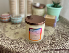 Load image into Gallery viewer, 8 oz Tumbler Jar Candle with Lid, Organic Soy Wax
